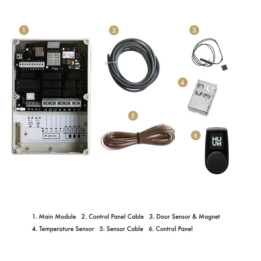 UKU Local Sauna Control - White