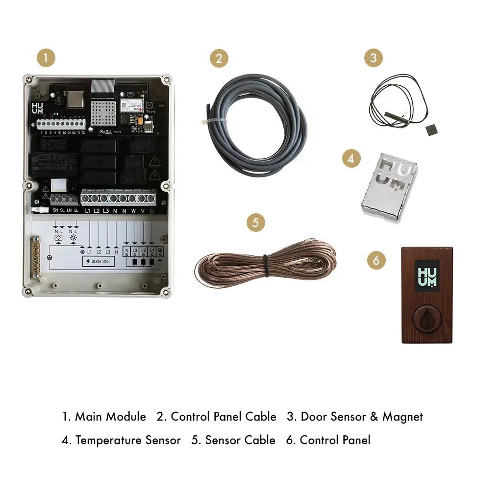 UKU Local Sauna Control - Wood