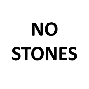 No Stones